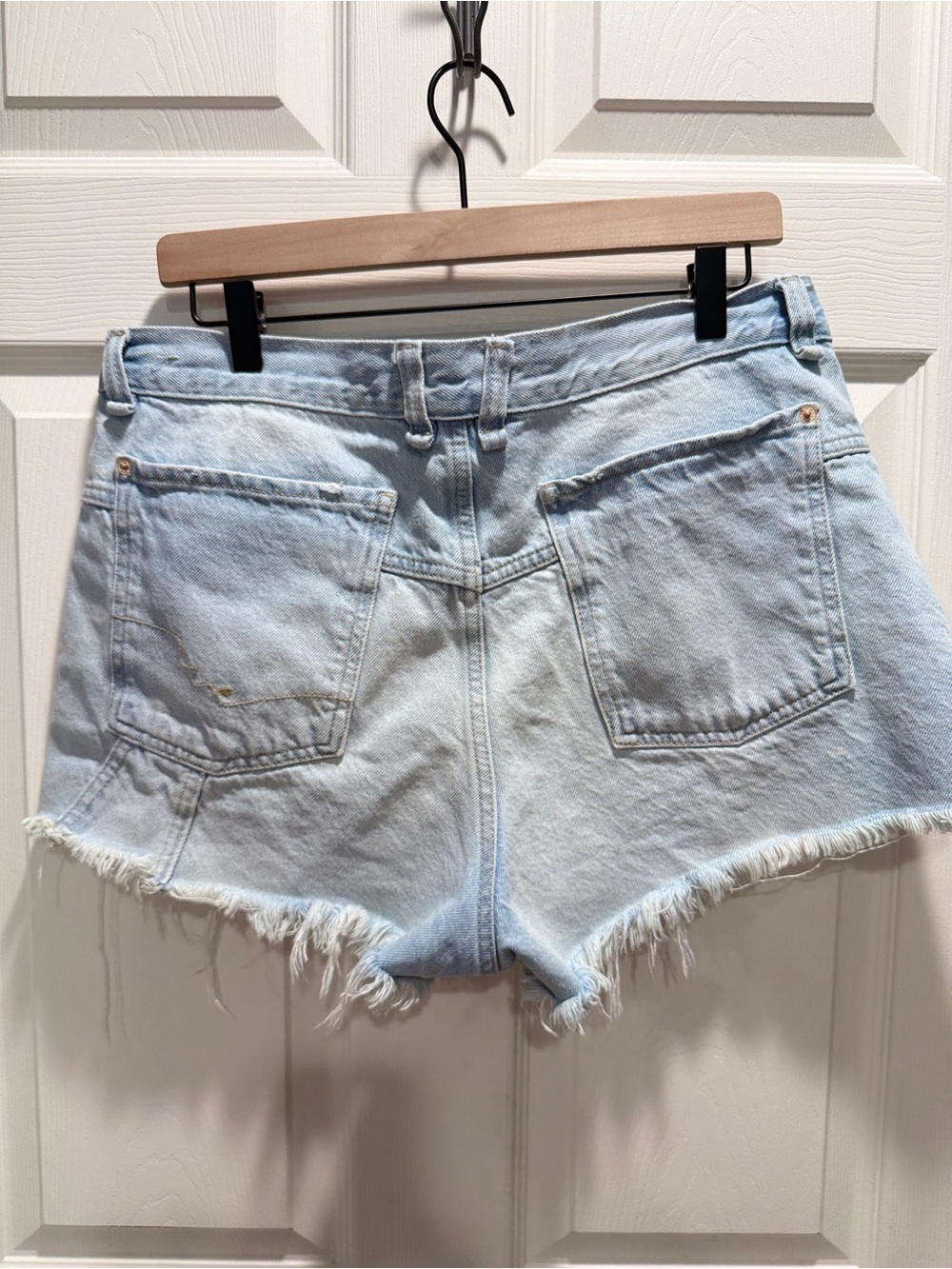 Free People We The Free Now or Never Denim Shorts-Size 30-Color: Well Worn - Picture 8 of 10